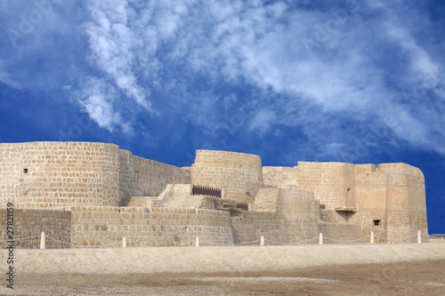 Northern side of Bahrain fort photo