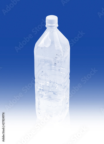 freeze water in plastic bottle