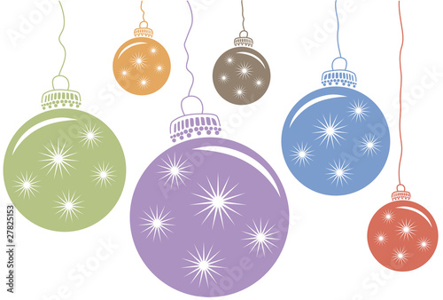Christbaumkugeln Weihnachtsmotiv