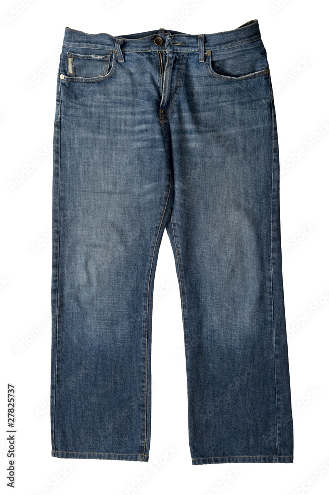 jeans isolated on white background jeans isolated on white background