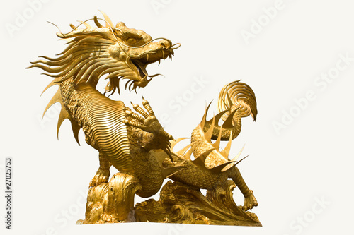 Gloden dragon