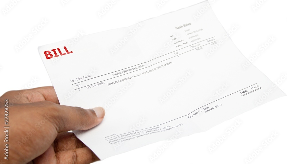 Obraz premium bill