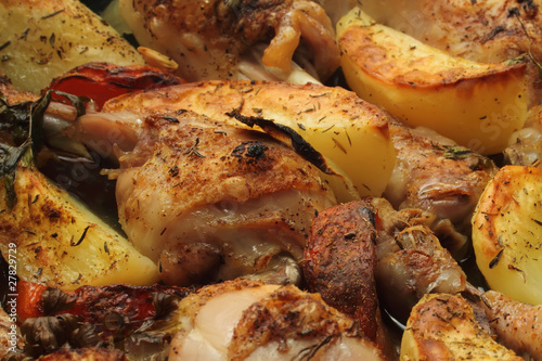 asado pollo