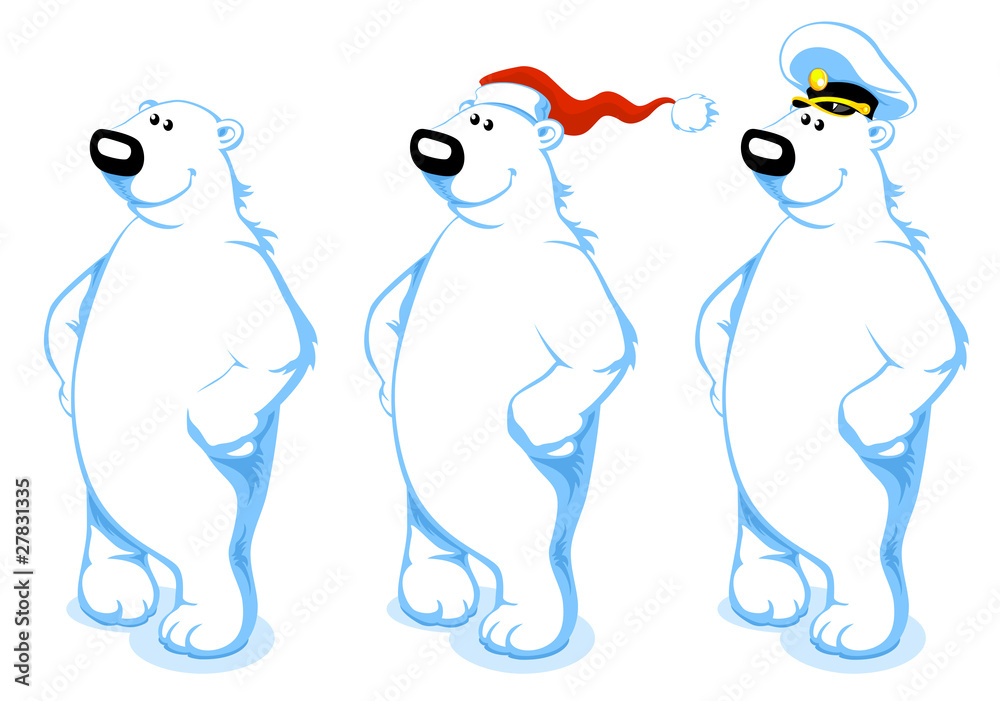 Cartoon Polar Bear