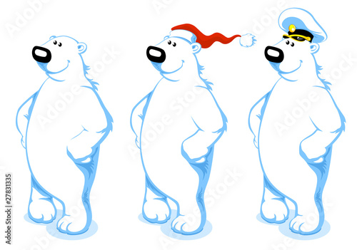 Cartoon Polar Bear
