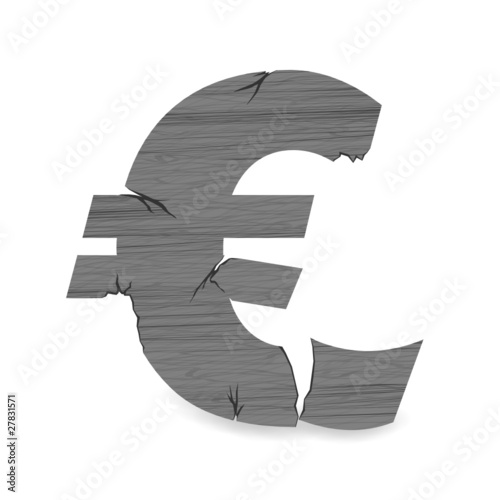 eurozeichen eurokrise zerfall I