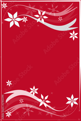 weihnachtlicher Hintergrund rot