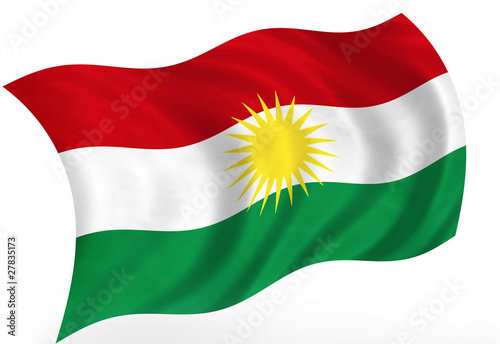 kurdistan flag photo