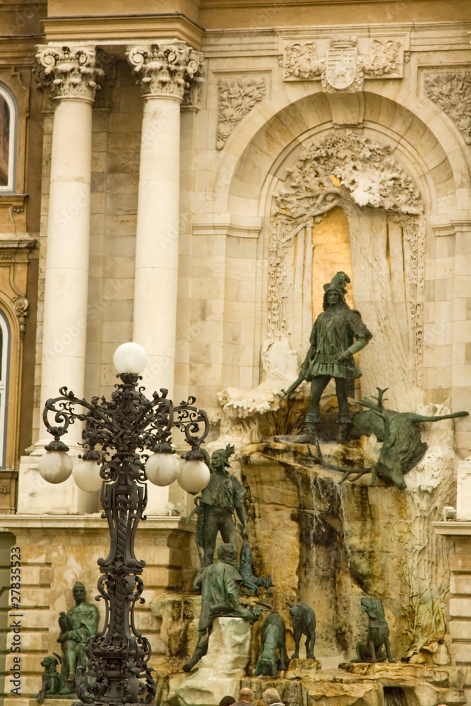 Obraz premium Fountain in Budapest