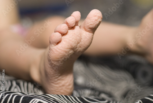 фотографія Wrinkled toes