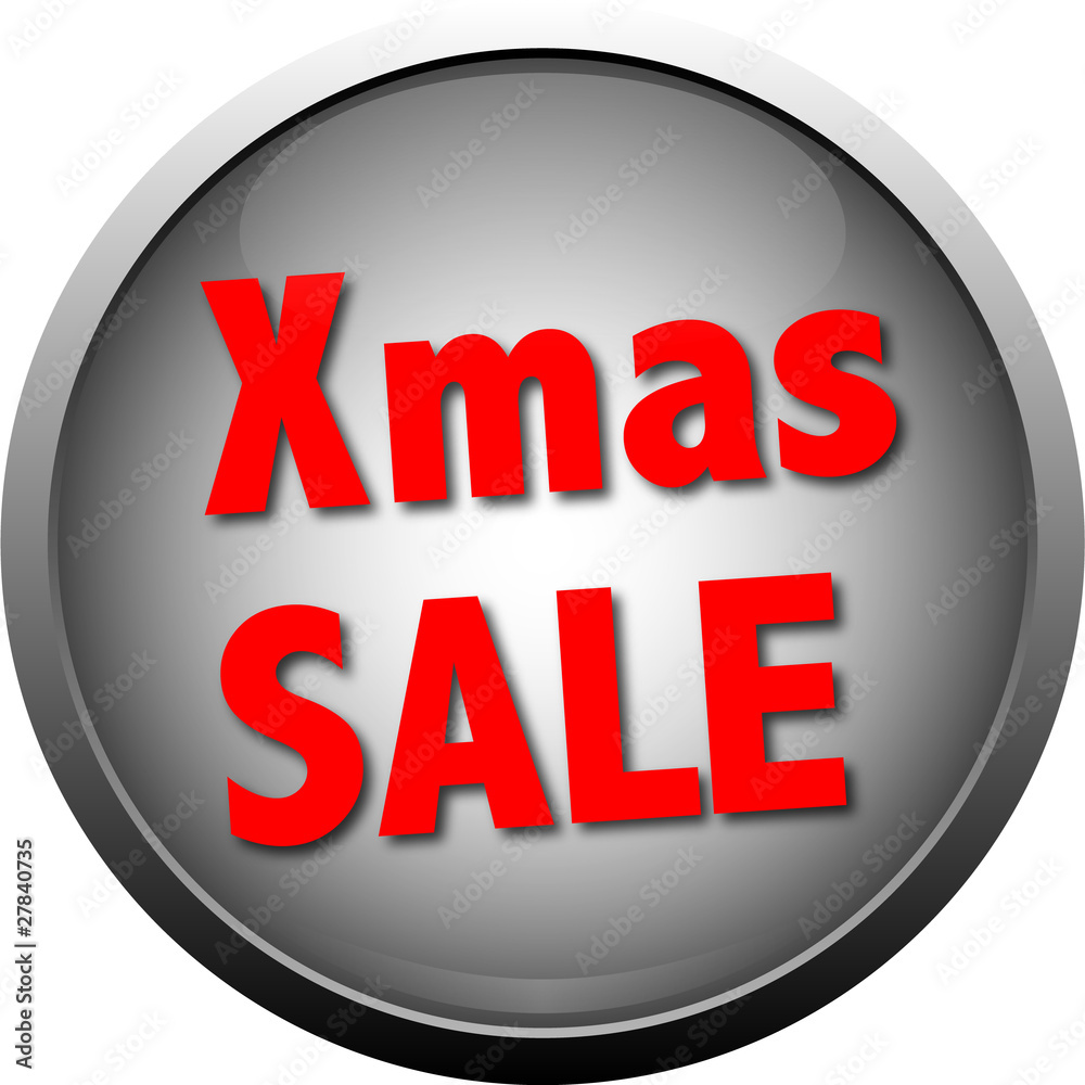 Gray button - Xmas SALE