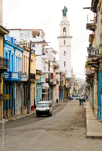 the street of Havana, Cuba