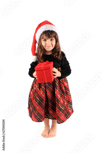 Little girl christmas
