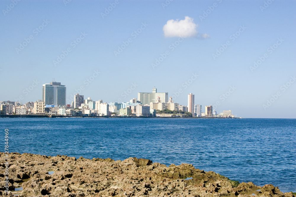 Fototapeta premium Vedado, Havana Bay