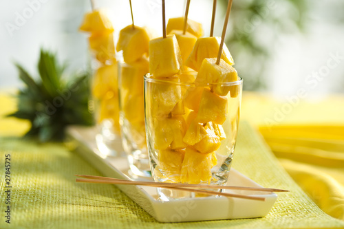 Pineapple spears photo