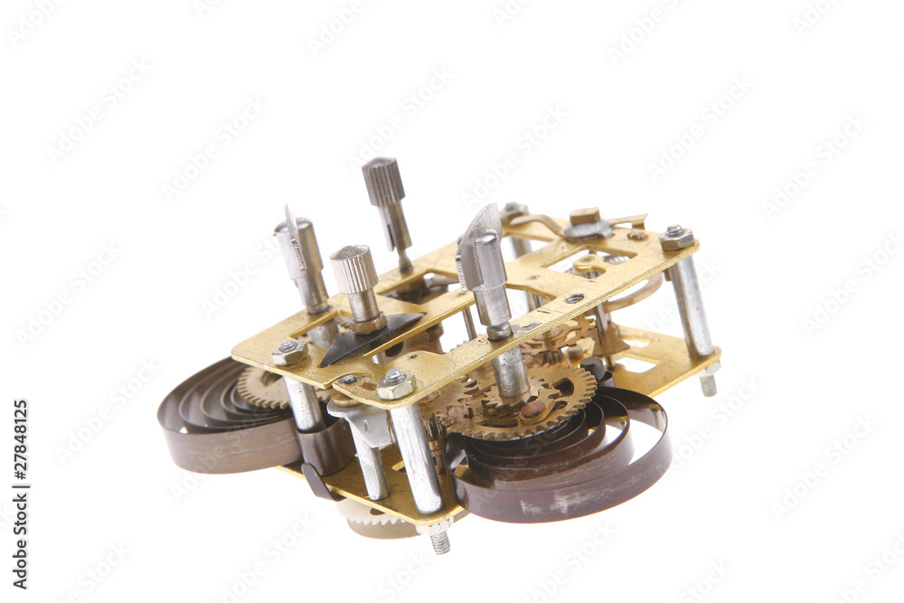 clock mechanism inside view clock mechanism inside view