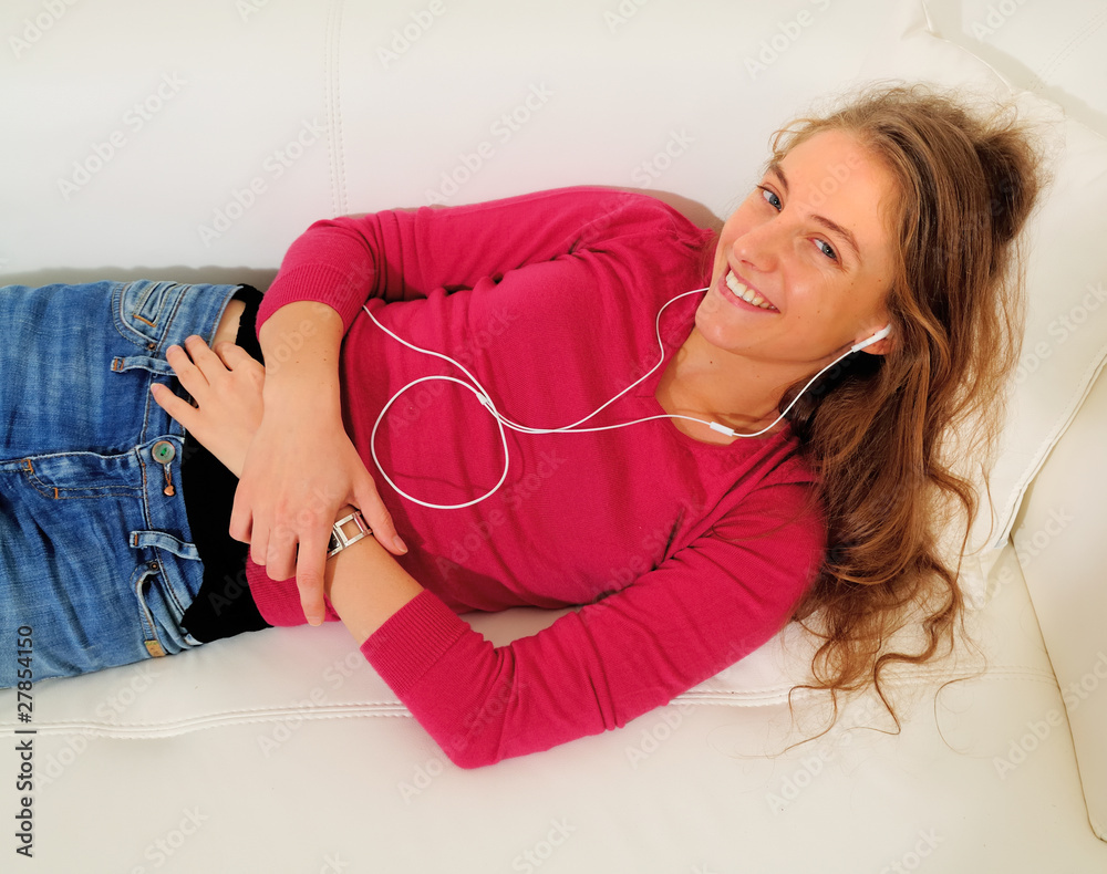 Fototapeta premium beautiful young woman