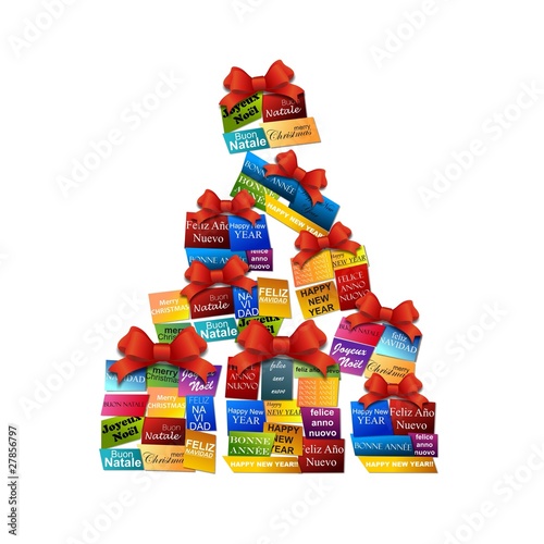 ABETO CON REGALOS