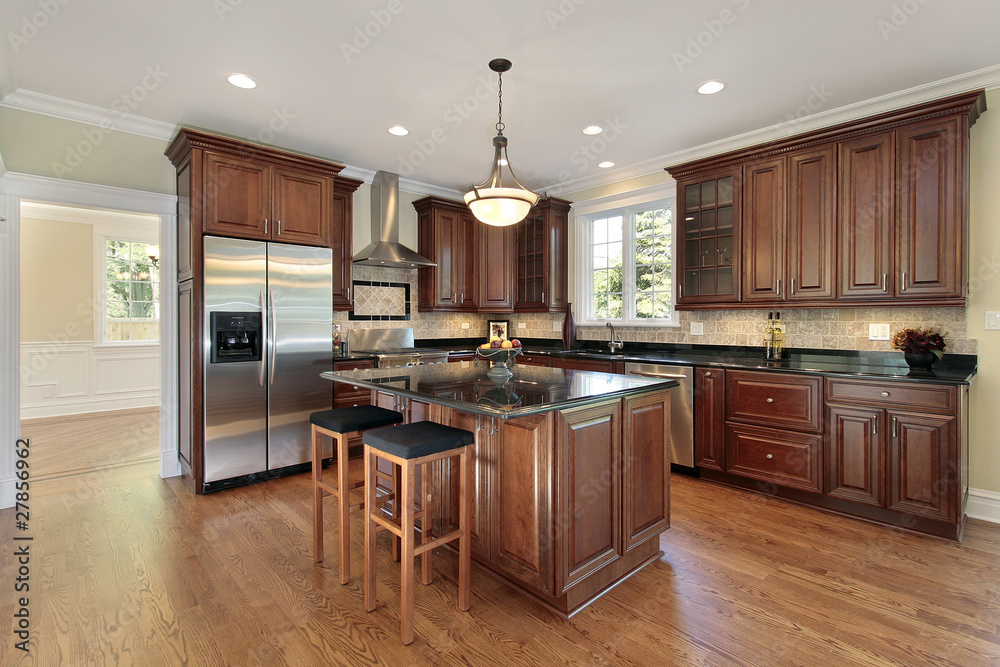 Kitchen in new construction home Kitchen in new construction home
