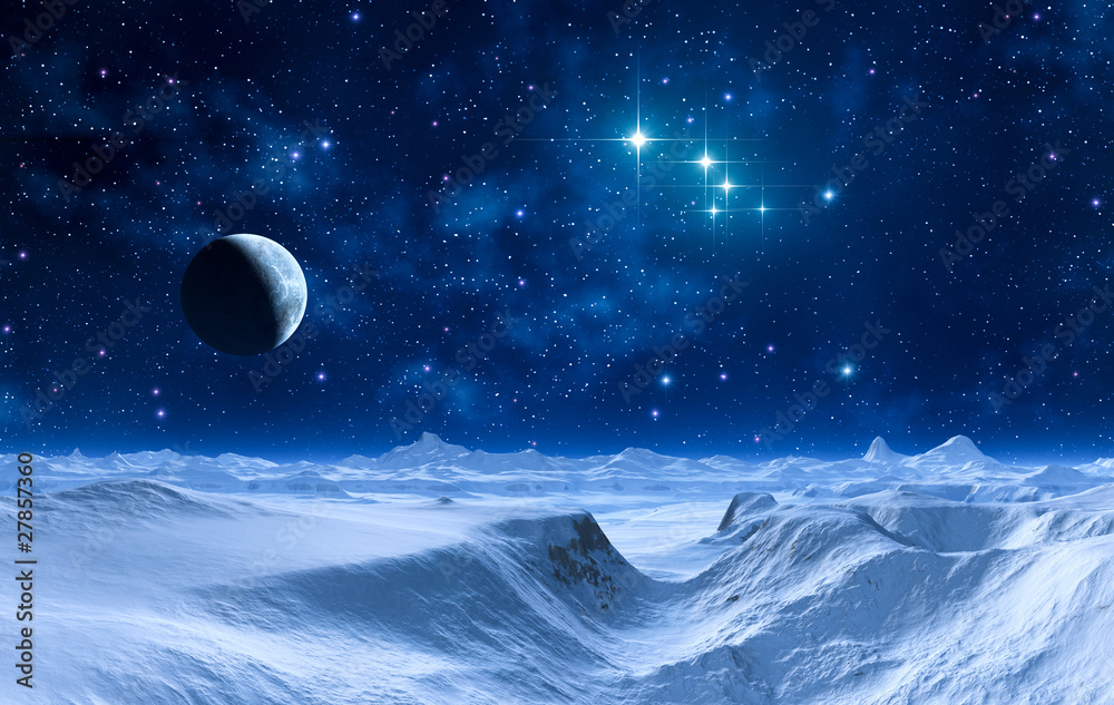 Fototapeta premium Mondnachten