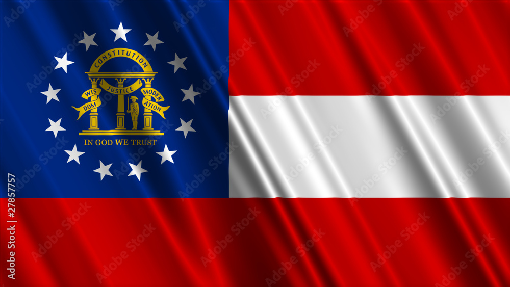 Georgia-US state Flag