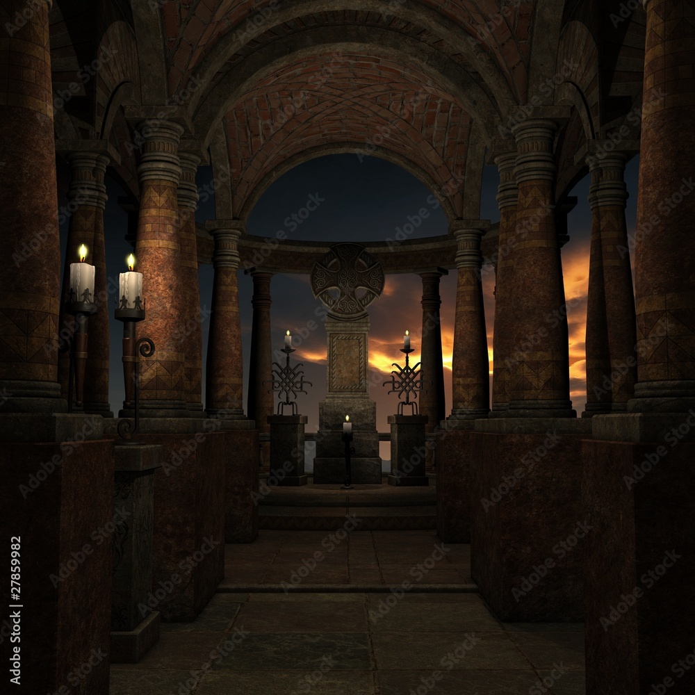 Naklejka premium Mystic Place