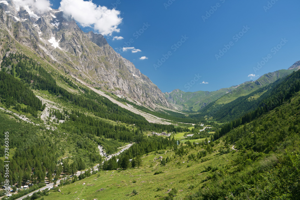 Val Ferret - Ferret Valley, Courmayeur, Italy