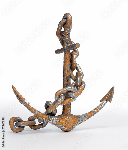 Rusty anchor