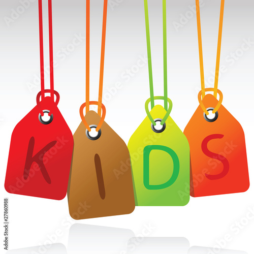 kids tags