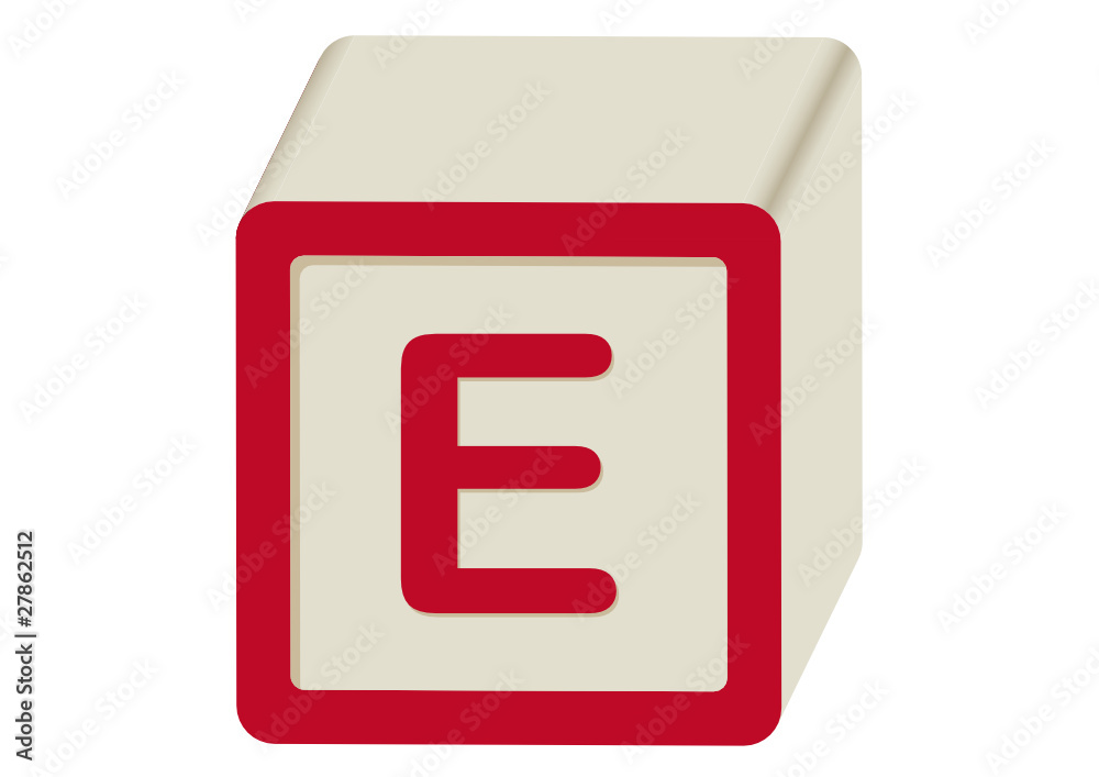 Letra E abecedario Infantil