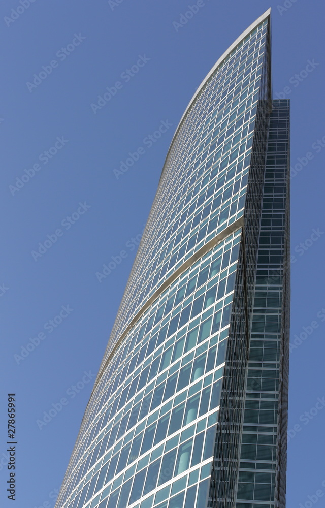Modern buildings for business from a glass Modern buildings for business from a glass