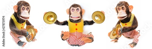 Photography Monkey with Cymbals