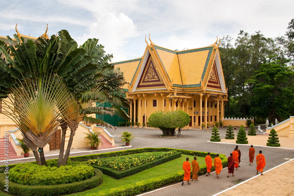 Obraz premium Cambodia Monks