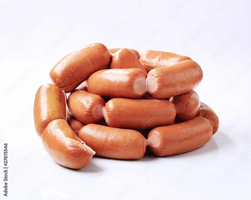 Pile of sausages Pile of sausages