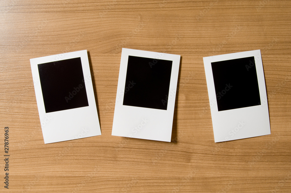 Designer concept - blank photo frames for your photos Designer concept - blank photo frames for your photos