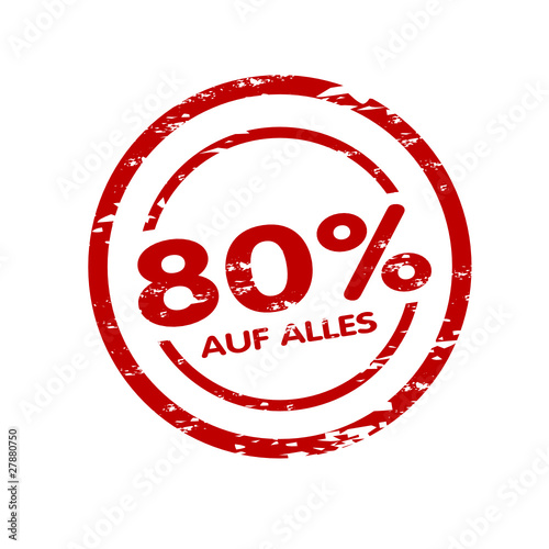 80% Auf Alles