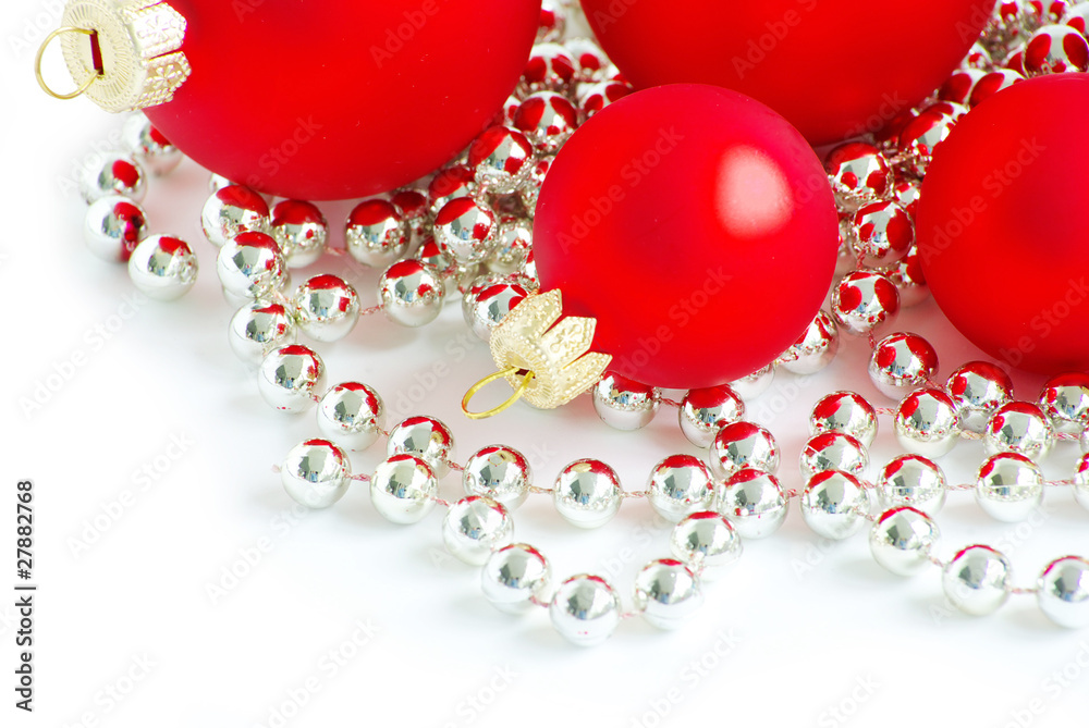 Obraz premium christmas balls