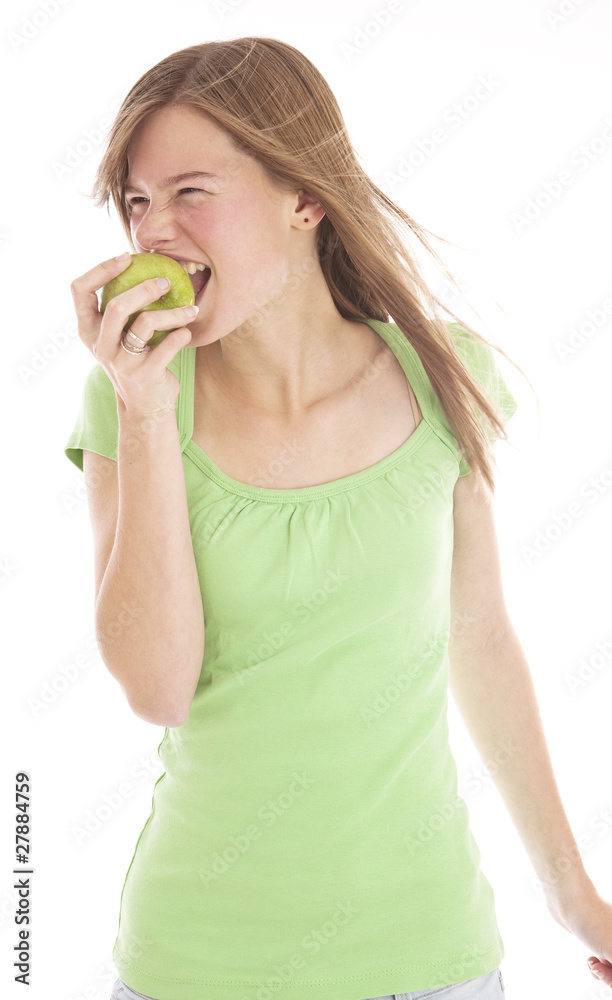 eating a apple eating a apple