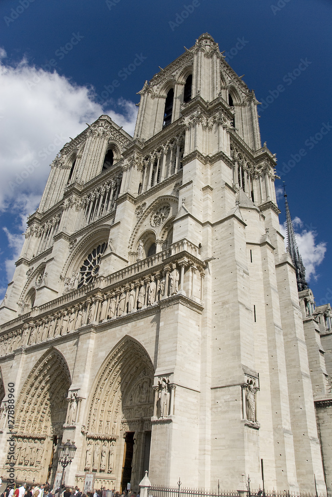 Paris,Notre Dame Cathedral