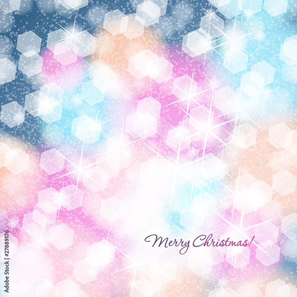 Vector background on the Christmas theme