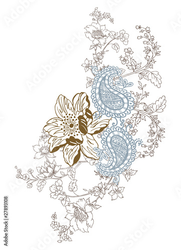 Paisley design