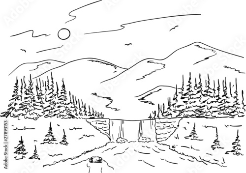 waterfall