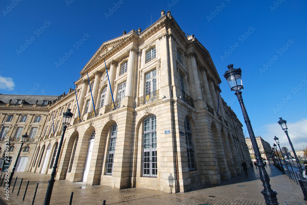 Immeuble de la Place de la Bourse à Bordeaux