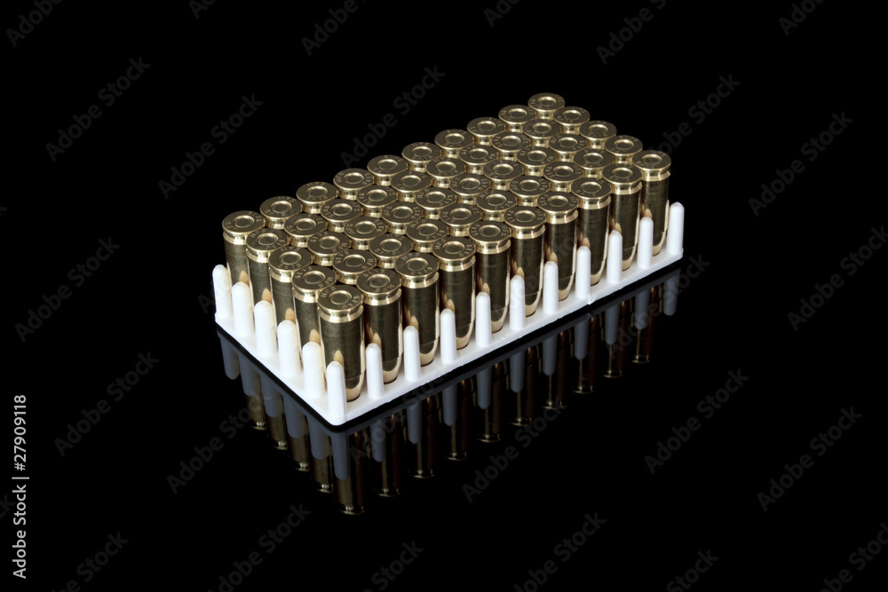Set of 50 9mm bullets