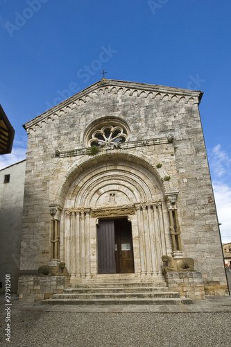 toscana san quirico d'orcia la collegiata