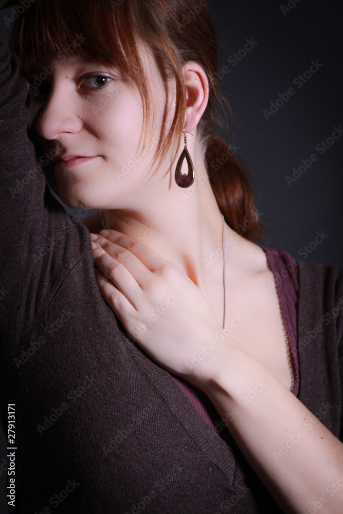 Naklejka premium Portrait