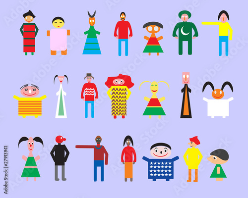 people; illustration