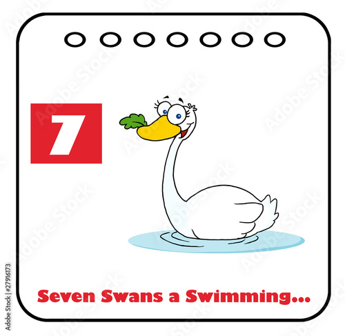 Twelve Days Of Christmas Calendar 7