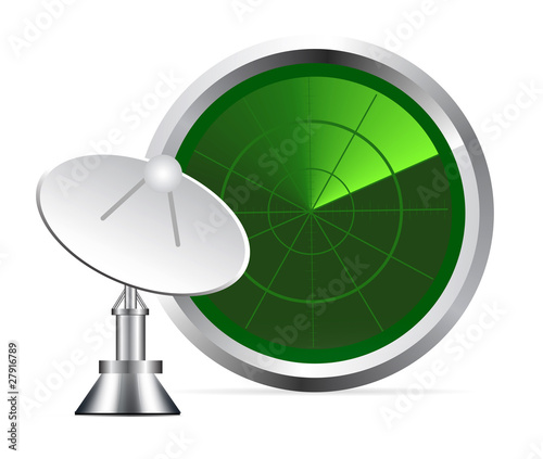 vector radar screen