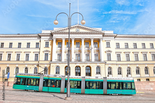 tram in Helsinki